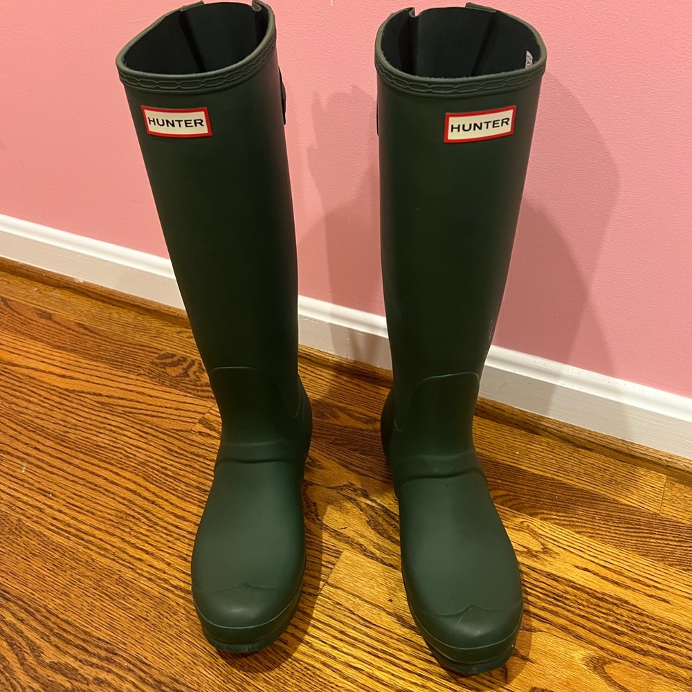 Hunter Boots Size 11 Extended Calf
